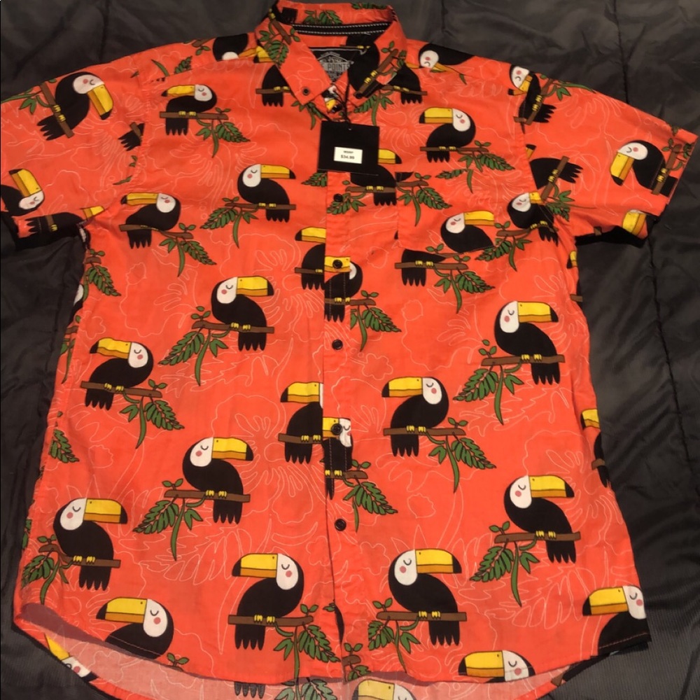 Men button down shirt